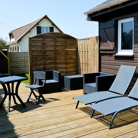 Le Chalet A Hub - Exterieur, Proche De La Plage Asnelles Buitenkant foto